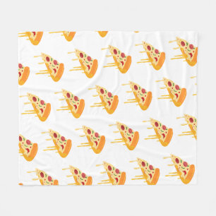 Pizza Fleece Blanket