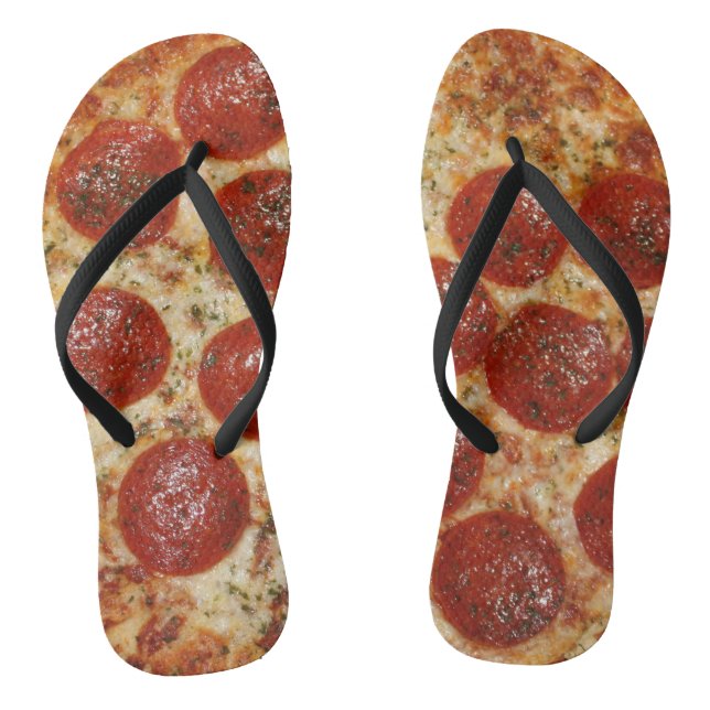 Pizza Flip Flops (Footbed)