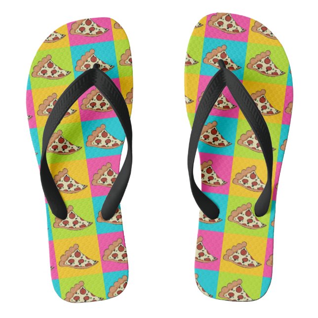 pizza flipflops (Footbed)