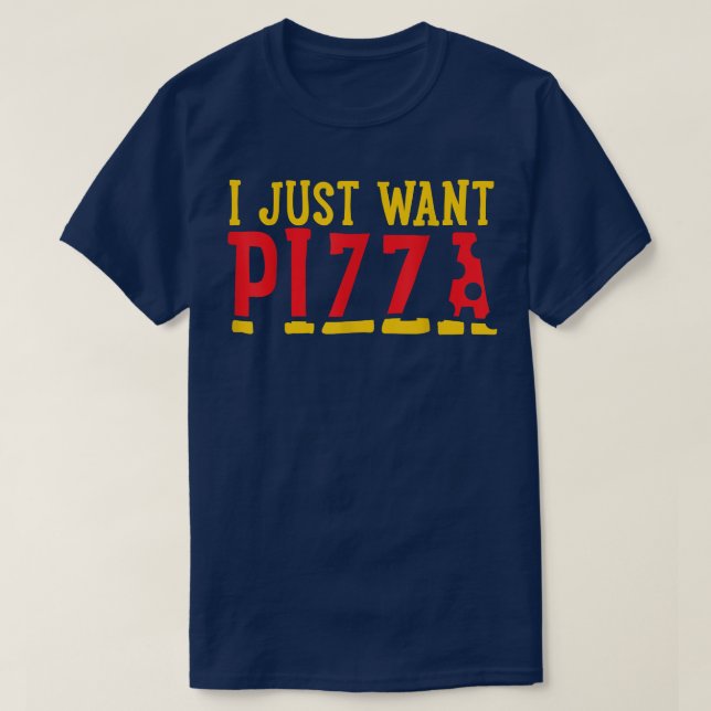 Pizza Foodie 16193210 T-Shirt (Design Front)