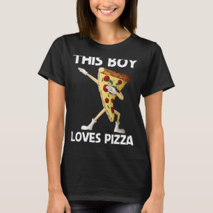 Pizza For Boys Kids Pizza Slice Italian Food T-Shirt