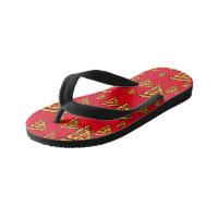 Pizza Friday Design - Les tongs pour enfants