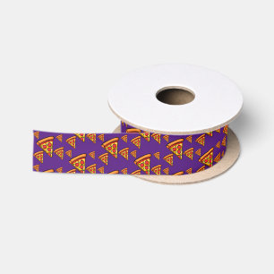 Pizza Friday Design - Satin Ribbon