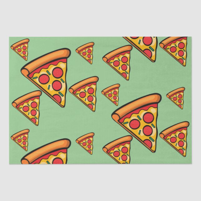 Pizza Friday Design - Tissue Paper (Front)