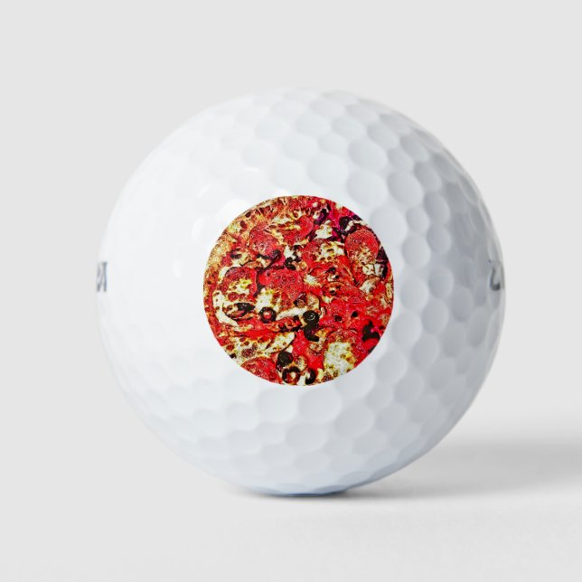 Pizza Golf Balls (Front)