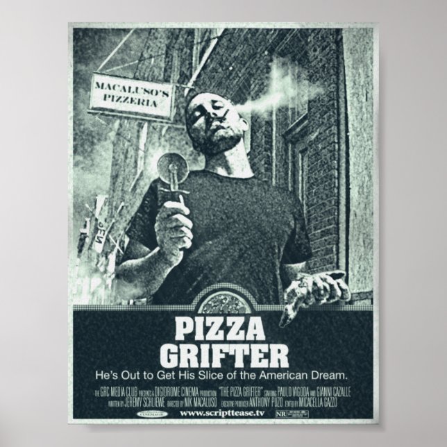 PIZZA GRIFTER POSTER (Front)