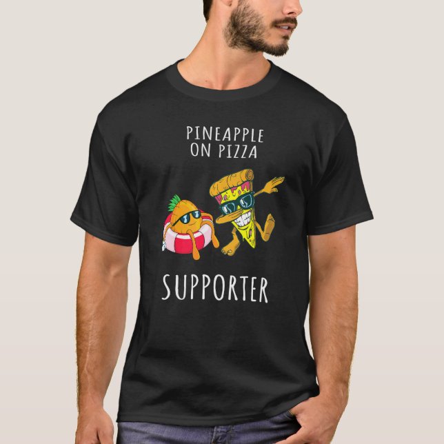 Pizza Hawaii Pineapple Pizza Food  11 T-Shirt (Front)