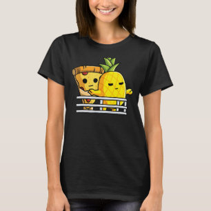 Pizza Hawaii Pose Pineapple And Pizza At Ship Ra T-Shirt