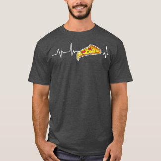 Pizza Heartbeat Gift Pizza 16733297 T-Shirt