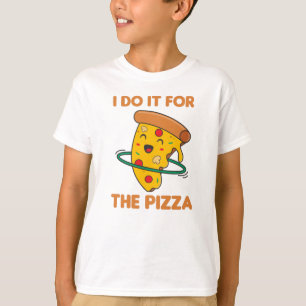 Pizza Hullern Hula Sportrip Funny Food T-Shirt