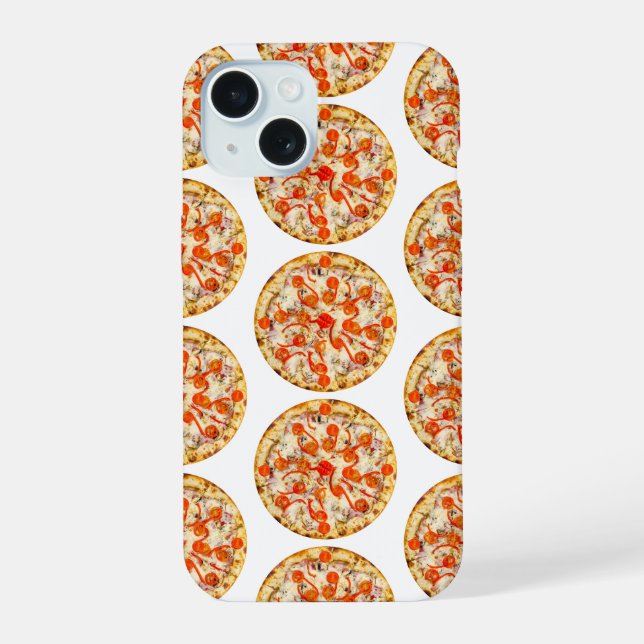 Pizza iPhone 15 Case (Back)
