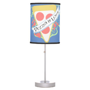Pizza is Love Table Lamp