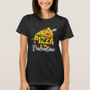 Pizza Is My Valentine  Men Kids Boys Restaurant St T-Shirt