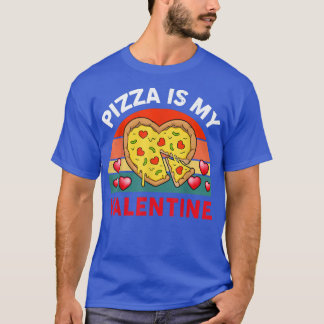 Pizza Is My Valentinetoddler Boy Funny Valentines  T-Shirt