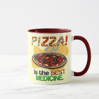 Pizza is the Best Medicine Mug