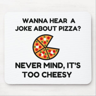 Pizza Joke Mouse Pad