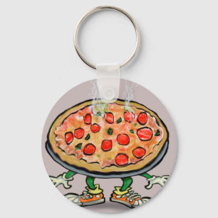Pizza Keychain