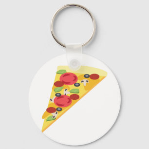 Pizza Keychain