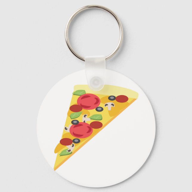 Pizza Keychain (Front)