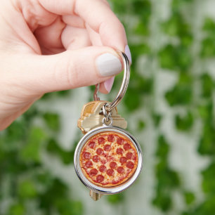 Pizza Keychain