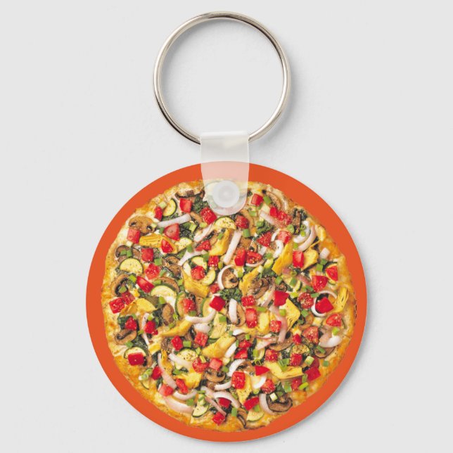 Pizza Keychain (Front)