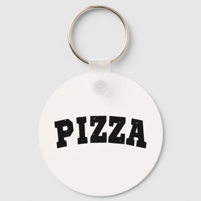Pizza  keychain (Front)