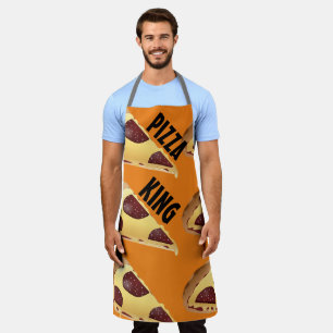 PIZZA KING MENS KITCHEN APRON