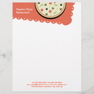 Pizza Letterhead