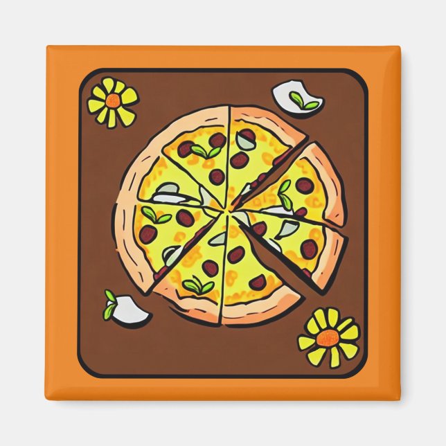 Pizza Love Magnet (Front)
