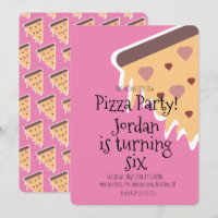 Pizza Lover Foodie Party Cheese Slice Birthday