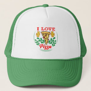 Pizza Lover Fun Design for Food Fanatics Trucker Hat