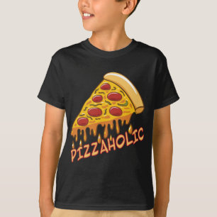 Pizza Lover Italian Foodie Funny Pizzaholic T-Shirt