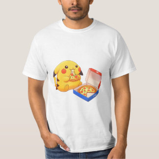 Pizza Lover Pikachu T-Shirt