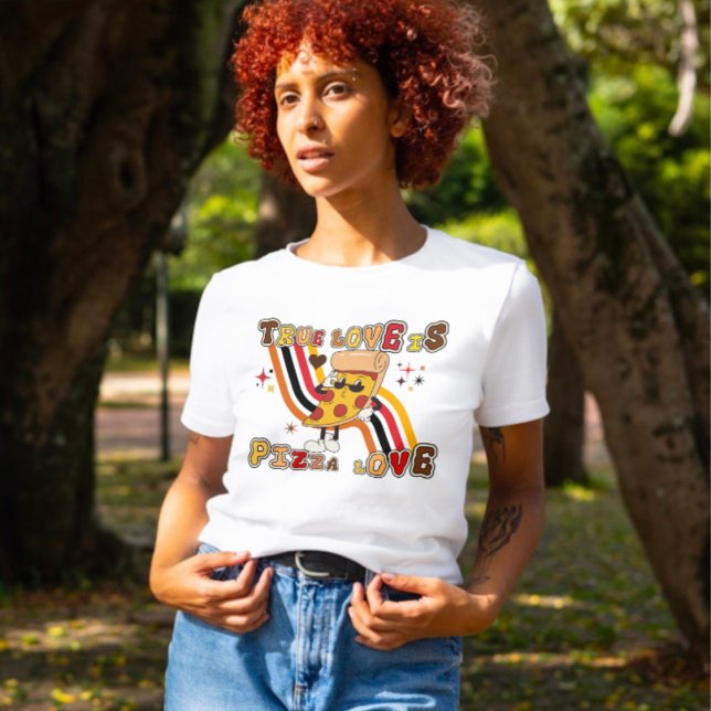 Pizza Lover | T-shirt Vrai Amour (Créateur téléchargé)