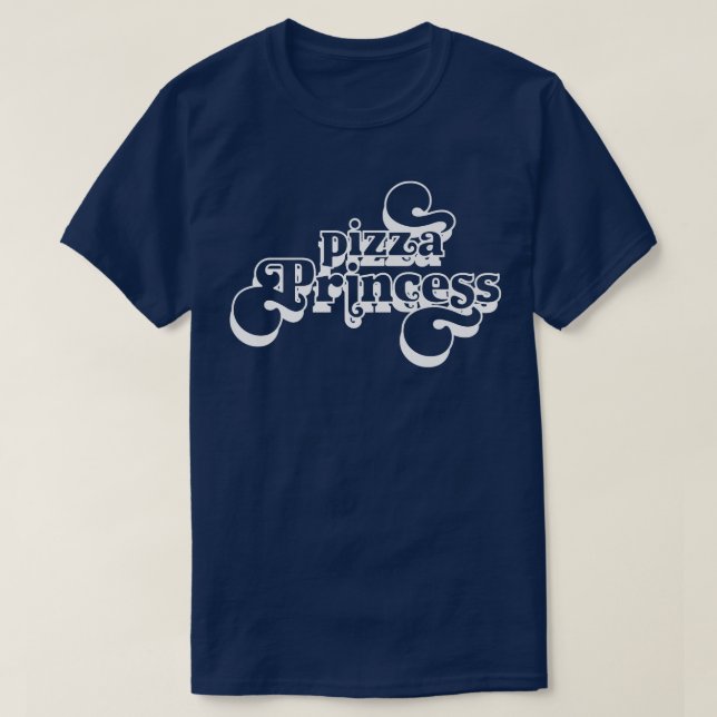 Pizza Lover Tee Trendy Pizza Top for Women  (Design Front)