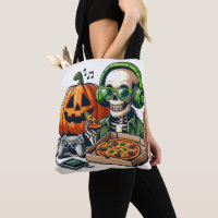 Pizza-Loving Skeleton: Gaming, Cheese Overload,
