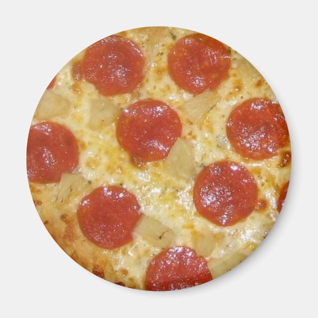 Pizza magnet - customize (Front)