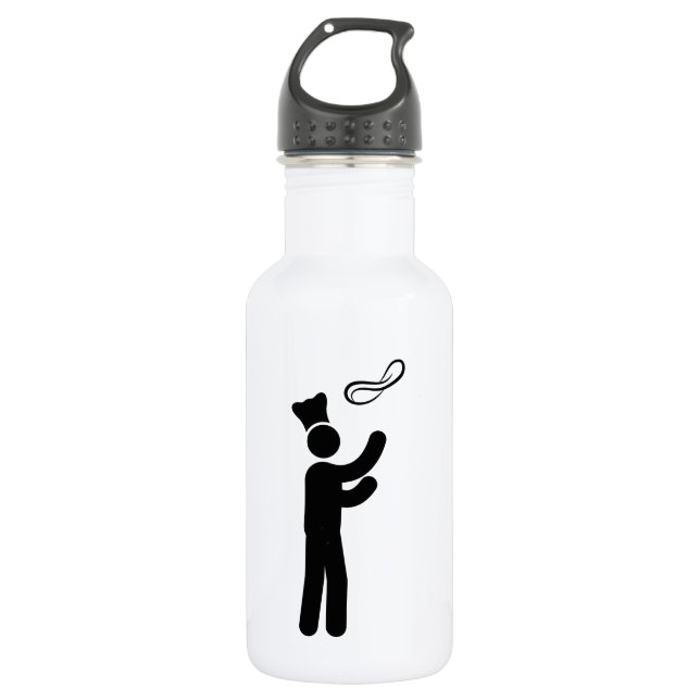 Pizza Making 532 Ml Water Bottle (Front)
