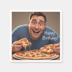 Pizza Man Napkin