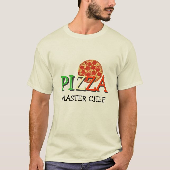 Pizza Master Chef T-Shirt (Front)