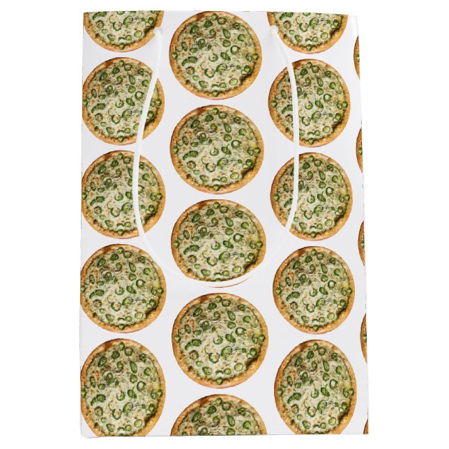 Pizza Medium Gift Bag (Front)