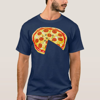 Pizza Missing A Slice Matching Set Couple Family T-Shirt