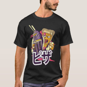 Pizza Monster Japanese Kaiju cute  Bizarre T-Shirt