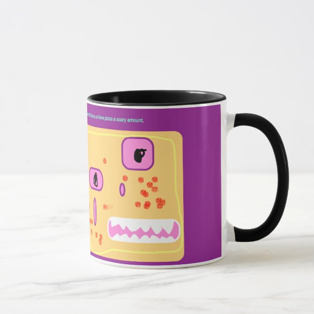 pizza monster mug (Right)