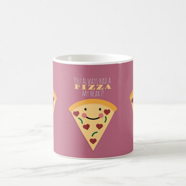 Pizza My Heart Coffee Mug (Center)
