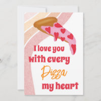 Pizza My Heart Cute Valentine’s Day