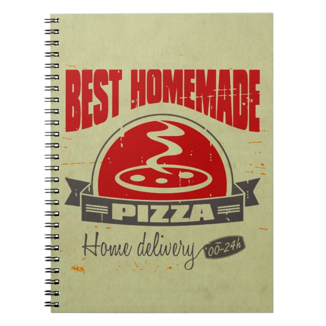 Pizza Notebook (Front)