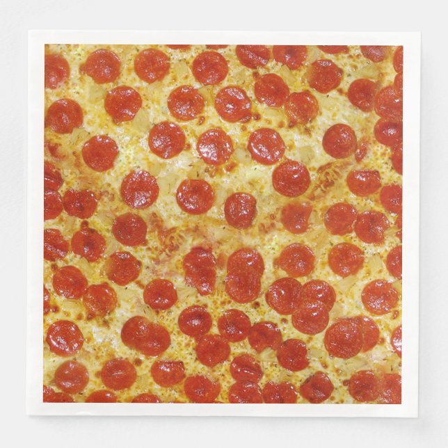 Pizza Paper Napkins (Front)