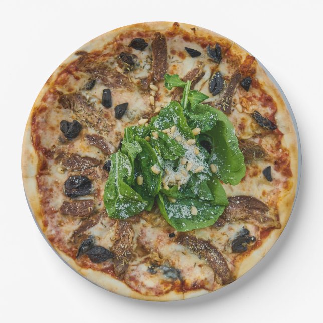 Pizza Paper Plate (Front)