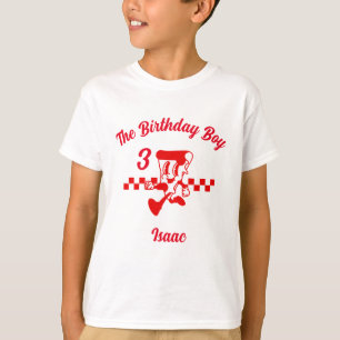 Pizza Party Birthday Kids Tshirt